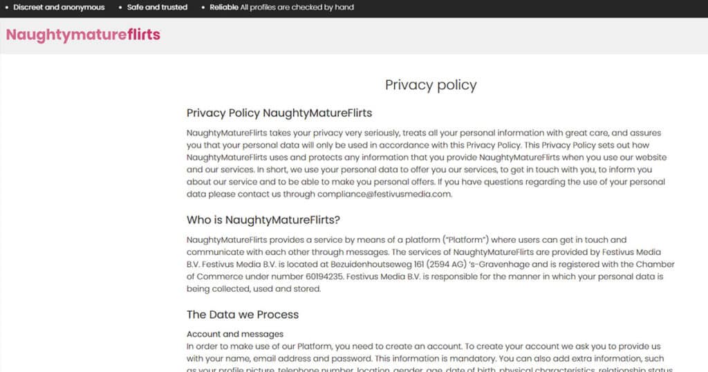 Privacy & Safety Features