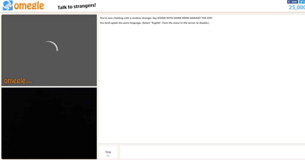 Omegle chat